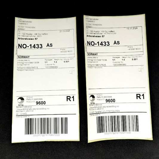 OH4S - Prøvesett til mistanke av fugleinfluensa i ville dyr (svaber og kadaver)